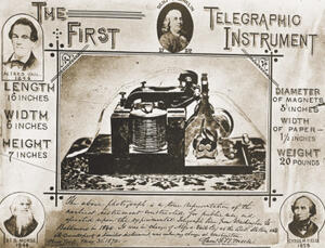 Newspaper clipping of the telegraph on release